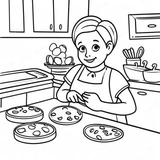 Nana Bak Koekies Inkleurblad 115948 51428