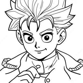 Hunter X Hunter Inkleurblad 116668-52141