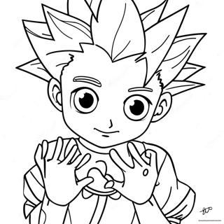 Hunter X Hunter Inkleurblad 116668-52143