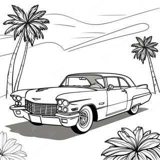 Sportiewe Cadillac Coupe Inkleurblad 116724 52200