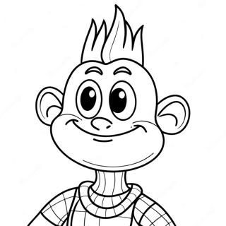 Jimmy Neutron Inkleurblad 116772-52224