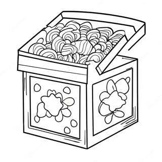 Plakkerige Lankybox Inkleurblad 116875-52304