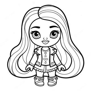 Stylvolle Bratz Modeontwerper Inkleurblad 116901 52328