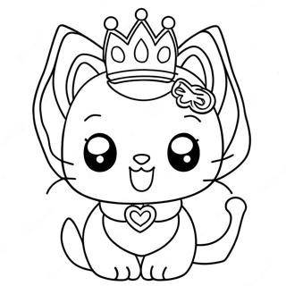 Prinses Kitty Inkleurbladsye