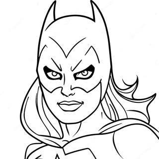 Batgirl Inkleurblad 117133-52494