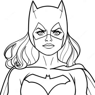 Batgirl Inkleurblad 117133-52496