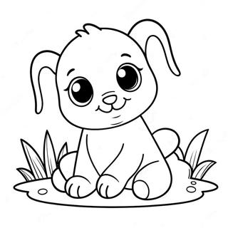 Schattige Baba Diere Vir April Inkleurblad 117236 52585