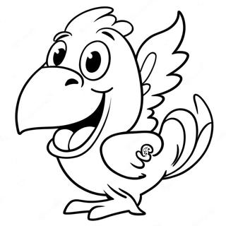 Vrolike Phoenix Suns Maskot Inkleurblad 117495-52786