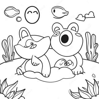 Wereld Van Inkleurbladsye Inkleurblad 117570-52832
