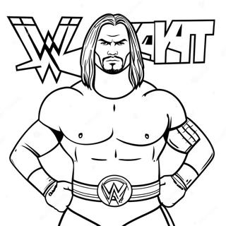 Wwe Inkleurblad 117700-52931