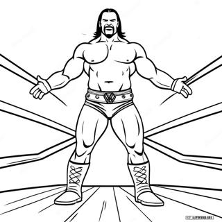 Wwe Superster Se Ingang Inkleurblad 117831-53041