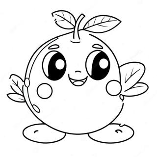 Cartoon Bloubessie Vriende Inkleurblad 117936-53126