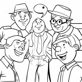 Wally Darling Met Vriende Inkleurblad 118012-53178