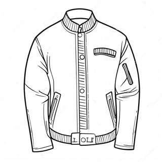 Helder Rooi Jas Inkleurblad 118348-53553