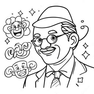 Gelukkige Vadersdag Viering Inkleurblad 118423-53497