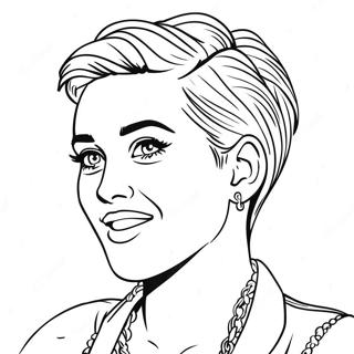 Miley Cyrus Inkleurblad 118446-53624