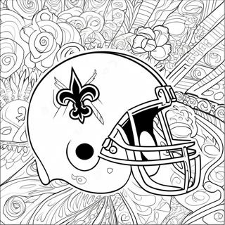 New Orleans Saints Inkleurblad 119011-54062