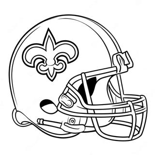 New Orleans Saints Inkleurblad 119011-54064