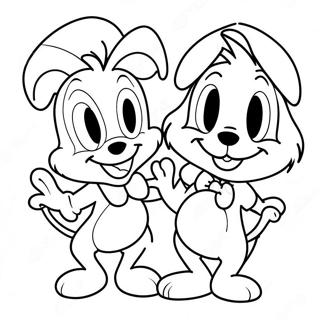 Animaniacs Inkleurblad 119164-54181