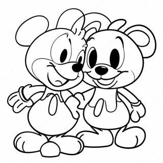 Animaniacs Inkleurblad 119164-54183