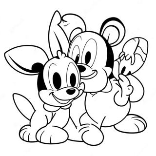 Animaniacs Inkleurblad 119164-54184