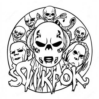 Slipknot Inkleurbladsye