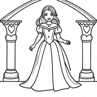 Elegante Meisie Vampier In N Rok Inkleurblad 119760-54658