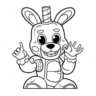 Springtrap Fnaf Inkleurblad 119834-54705