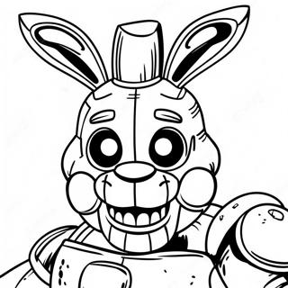 Springtrap Fnaf Inkleurblad 119834-54706