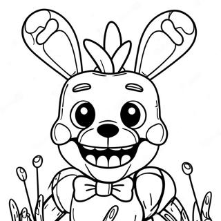 Grusame Springtrap Fnaf Inkleurblad 119835-54710