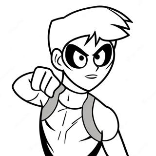 Danny Phantom Inkleurblad 119912-54765