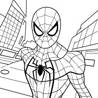 Amazing Spider Man Inkleurblad 119938-54787