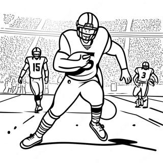 Christian Mccaffrey Wat N Touchdown Maak Inkleurblad 120376 55137