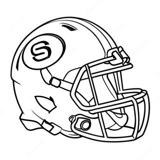 Klassieke Nfl Helms Inkleurblad 120531-55261