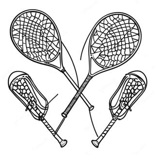 Lacrosse Inkleurbladsye