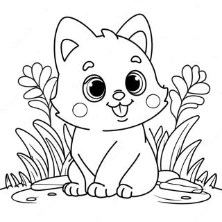 Schattige Dier Kinders Inkleurbladsye 120761-55437