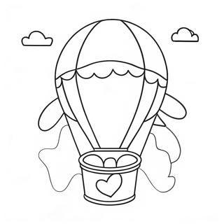 Kleurvolle Totsiens Ballon Inkleurblad 120810 55473