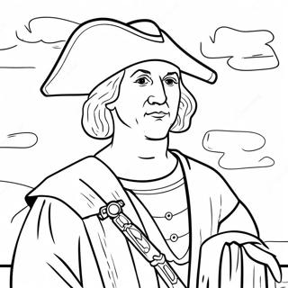 Christopher Columbus Inkleurblad 120911-55546