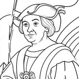 Christopher Columbus Inkleurblad 120911-55548