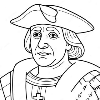 Christopher Columbus Inkleurblad 120911-55733