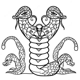 Hydra Inkleurblad 121579-56234