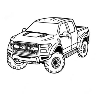 Ford Raptor Inkleurbladsye