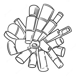 Kreatiewe Merkers Inkleurblad 122018-56589