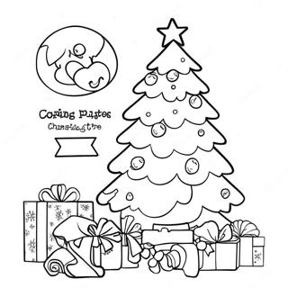 Harry Potter Kersboom Inkleurblad 122146-56690