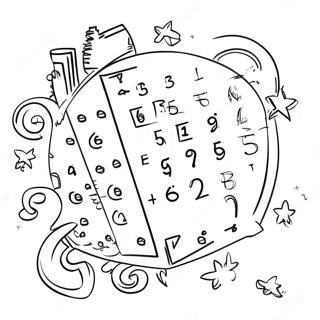 5de Graad Wiskunde Werkbladsye Inkleurblad 122219-56789