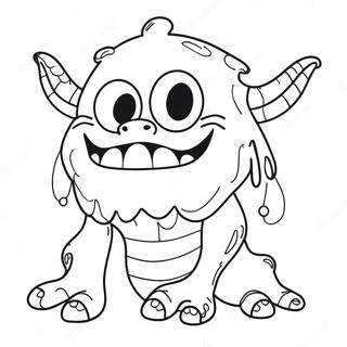 Lelike Monster Inkleurblad 122397-56930