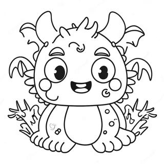 Vriendelike Super Monster Inkleurblad 122502-57015