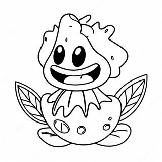 Woedende Piranha Plant Inkleurblad 122632-57119