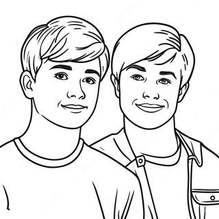 Sam En Colby Inkleurbladsye