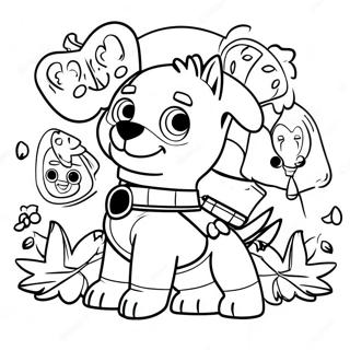 Paw Patrol Danksegging Inkleurblad 123326-57651